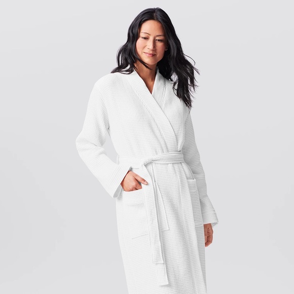 Coyuchi | Intimates & Sleepwear | Coyuchi Unisex Organic Waffle Robe ...